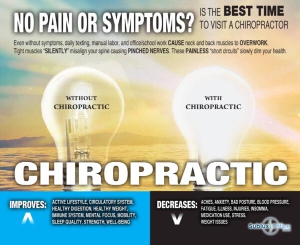 EDUCATION-SDR No pain = Chiro Care
