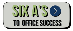 Six A's to office success